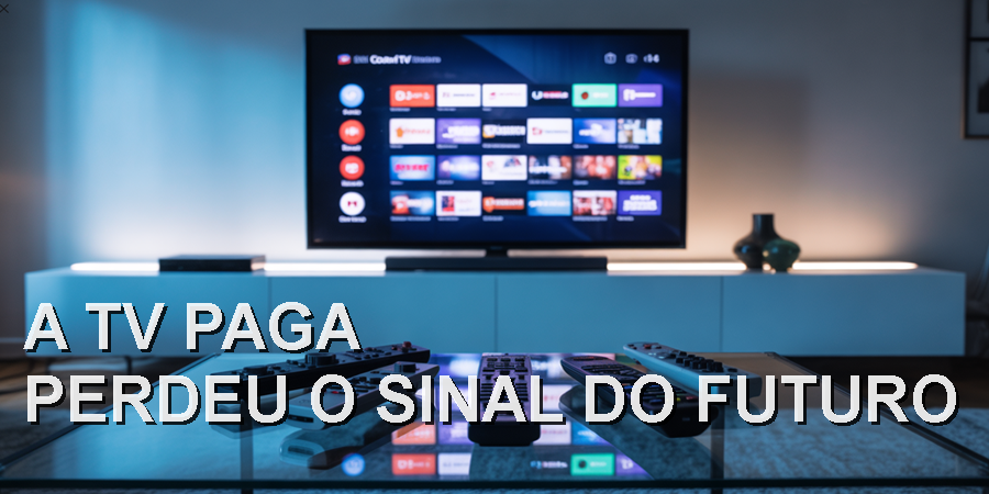 A TV por assinatura cede lugar a novas formas de distribuição, impulsionadas pela internet e pelo conteúdo regionalizado.